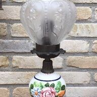 BROCANTE TAFELLAMP  43 cm. hoog