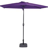Parasol 3 meter met molen en 6 baleinen kleur paars