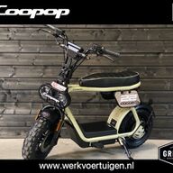 COOPOP Rugged elektrische (snor)scooter 25 km/45 km