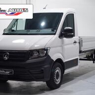 Volkswagen Crafter 2.0 TDI 140 pk L4 Pick Up / Open Laadbak Airco Cruise Control, 3-Zits, LxBxH 430x203x40 cm
