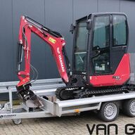 Yanmar SV17VT Powertilt + trailer 2700kg | 2022 | 150h