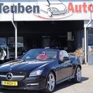 Mercedes-Benz SLK-klasse 200 Rood lederen bekleding, Cruise control, Navigatie, Stoelverwarming, Nekverwarming, Lichtmetalen wielen