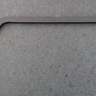 Gietijzeren wandhaak voor hanging basket zwart WG184