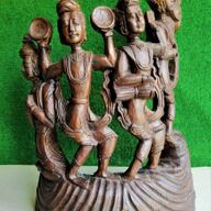 Houtsnijwerk uit Thailand.