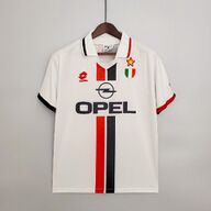 AC Milan uit RETRO shirt 1995/97 Davids Baggio Maldini