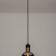 Hanglamp rookglas in 3 maten leverbaar tafel bar tafel lamp