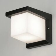 Buitenlamp zwart aluminium wit tuin badkamer spiegel lamp