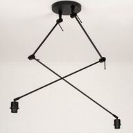Hanglamp pendel tafel eettafel verstelbaar lamp max 180 cm
