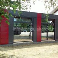 MODULAIR GEBOUW, VERPLAATSBARE CABINE, ZOMERHUIS, STACARAVAN