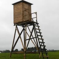 Hoogzitten ladders drukjachtbokken