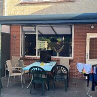 Aluminium overkapping 6x3 nog geen 9 maand oud