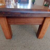 Mooie eiken salontafel te koop