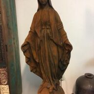 Maagd Maria , tuinbeeld