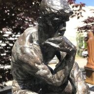 Denkerbeeld , polystone , beeld , denker