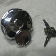Chrome benzinedop, GRIP, Classic Mini