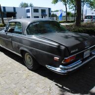 Nieuwe achterschermen W111 / 112  coupe en cabriolet