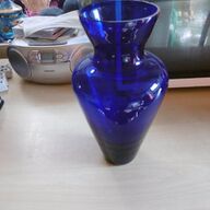 Mooie blauwe vaas, in perfecte staat