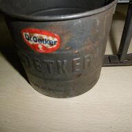 Antiek, poedersuikerstrooier van dr oetker made in germany