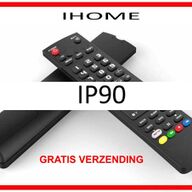 Vervangende afstandsbediening voor de IP90  van IHOME.