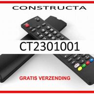 Vervangende afstandsbediening voor de CT2301001  van CONSTRUCTA.