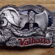 Buckle / gesp &amp;quot; Wahalla viking hemel &amp;quot;