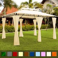 Chique Stalen Paviljoen / Prieel / Partytent 3x4m Multicolor