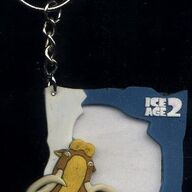 Ice Age2 sleutelhanger/fotolijstje x 3