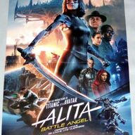 ALITA  :  BATTLE   ANGEL   Franse      filmposter.