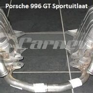 Porsche 996 Carnewal GT uitlaat modificatie