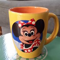 Grote beker van Minnie Mouse (Disney, Disneyland, Esso)
