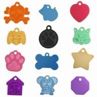 15% korting op aluminium hondenpenning / kattenpenning. Gratis verzenden in 24h hondenpenning kattenpenning