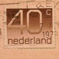 Postzegel van Nederland - 40 cent (Hfl.)