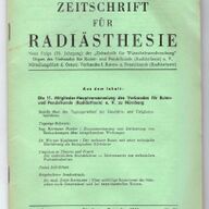 Zeitschrift fur Radiasthesie 1964