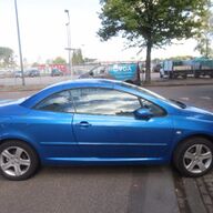 Peugeot 307 CC 2.0 16V 2006 Onderdelen en Plaatwerk (KMFD)