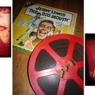 8mm film The Big Mouth - Jerry Lewis- kleur - geluid -