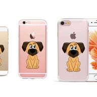 Apple Iphone 5 / 5S / SE siliconen cover hoesje (hondje)