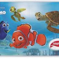 Disney-Pixar Finding Nemo magnetische puzzel+ domino van 30 stukken