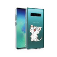 Samsung Galaxy S10 / S10 Plus / S10E siliconen hoesje katje