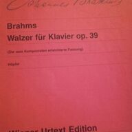 Walzer fur Klavier op. 39