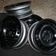 Set 4-gaats 13 inch. stalen Fiat velgen.