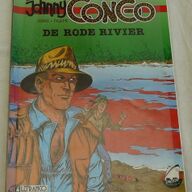 Strip Boek, Johnny Congo, De Rode Rivier, Nummer 11, Lefranco, 1992.