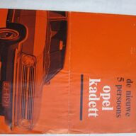 Introductie Brochure OPEL KADETT  (jaren 60)  D296