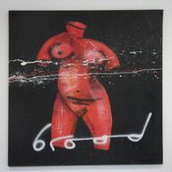 HERMAN BROOD - TORSO - Acryl op doek