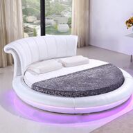 Ronde swarovski bedden italiaans med led verlichting