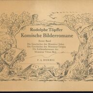 Rodolphe Topffer Komische Bilderromane; 1 + 2