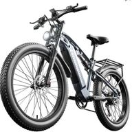 Shengmilo MX05 26 Inch Fat Tire Mountain E-Bike 500W Bafang Motor 42Km/h Max Speed 48V 15Ah LG Battery 60km Range Dual Oil Disc Brakes