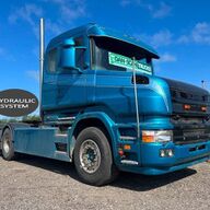 Scania T164-480 V8 Steel / Air suspension. Hydr. system.