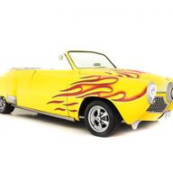 Studebaker commander BULLET NOSE CABRIO CUSTOM BUILD LONGBODY 5.7 V8 180 KW Uiterst zeldzame auto, custom gebouwd