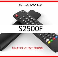 Vervangende afstandsbediening voor de S2500F  van S-ZWO.