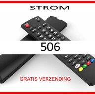 Vervangende afstandsbediening voor de 506  van STROM.